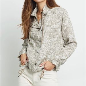Snakeskin Print Linen Blend Jacket
RAILS NWT